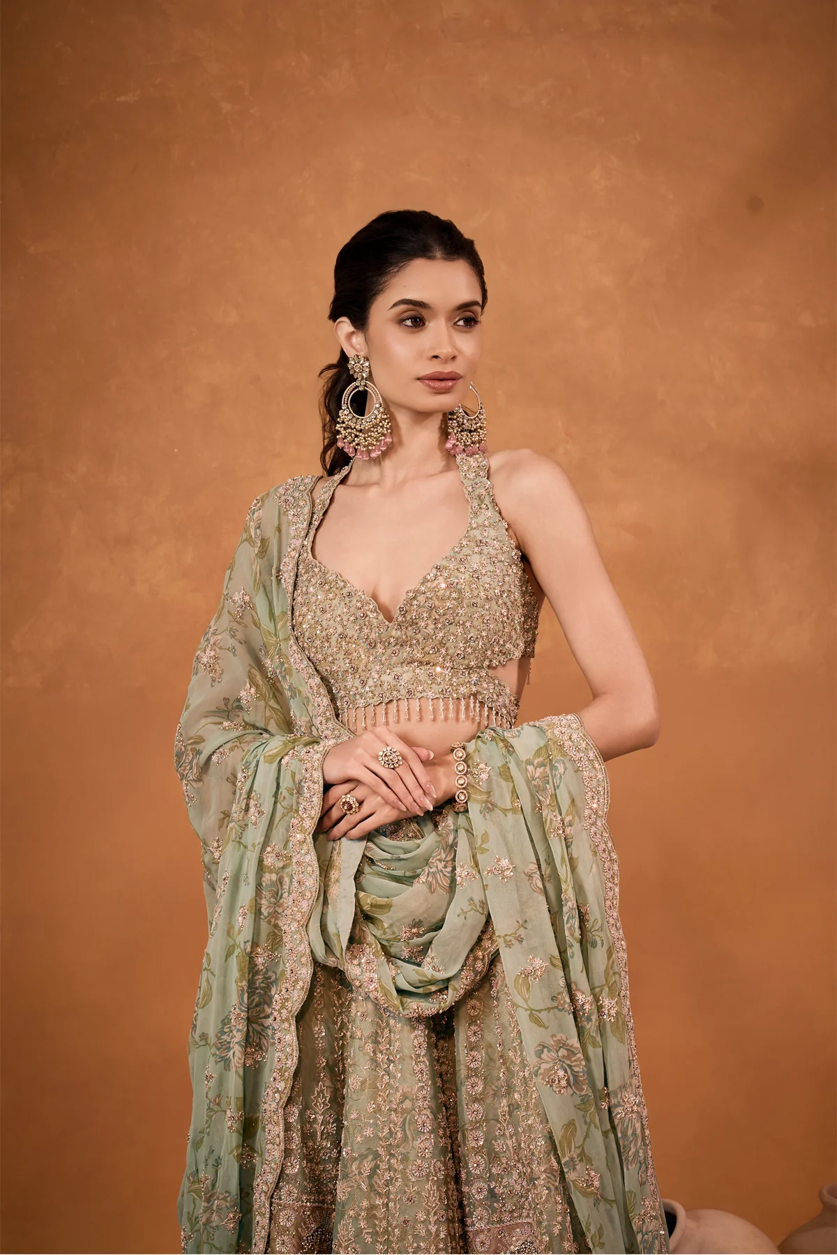 Blush Opulence Lehenga