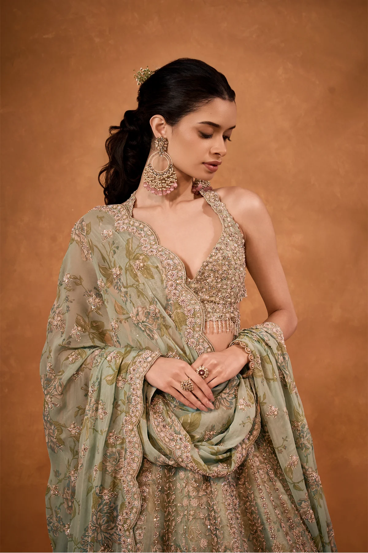 Blush Opulence Lehenga - Image 10