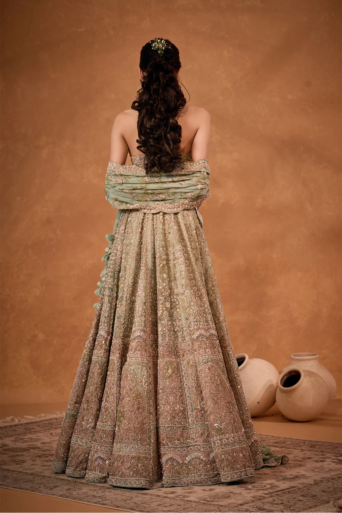 Blush Opulence Lehenga - Image 5