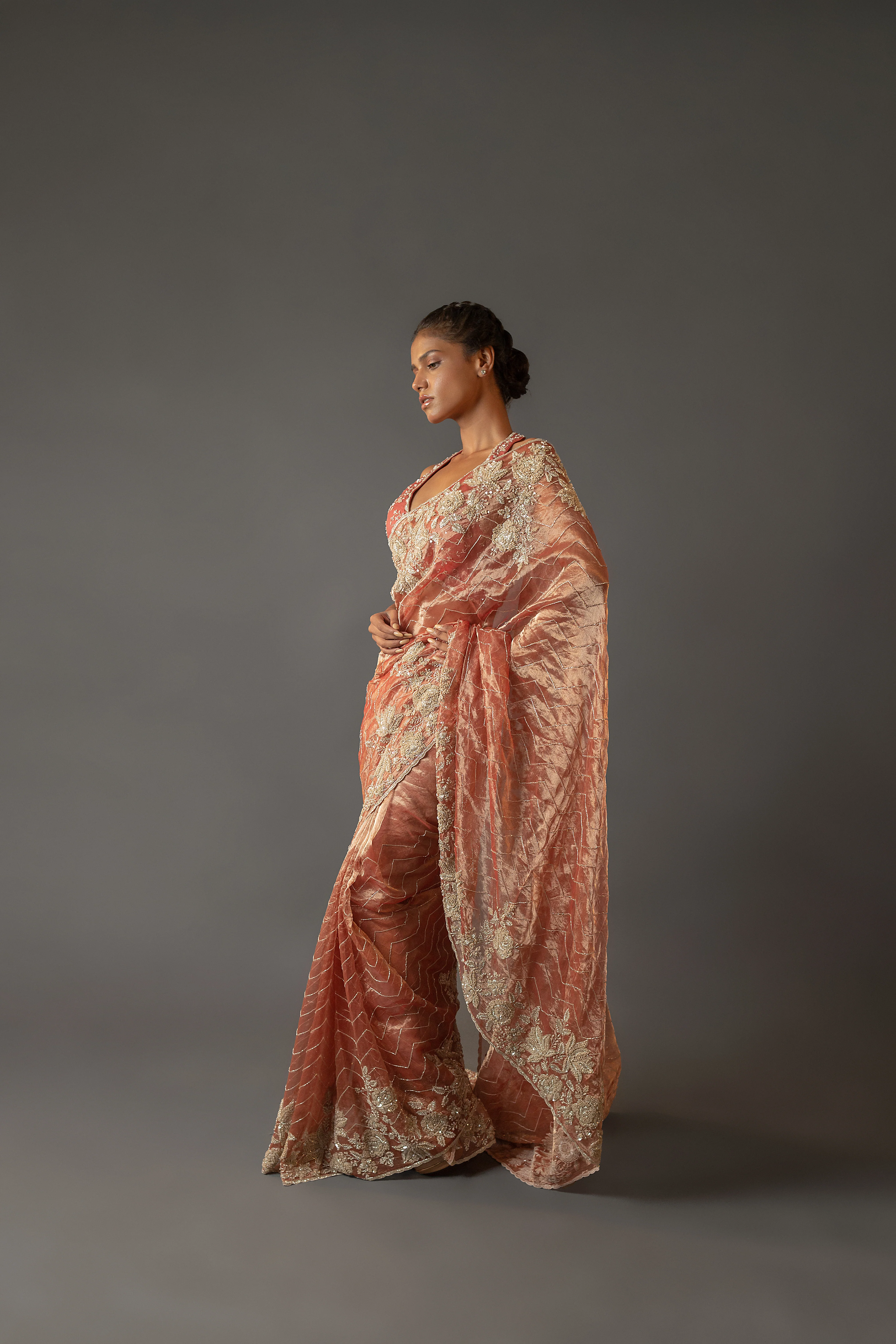 Whispers of Glamour Saree - Image 2