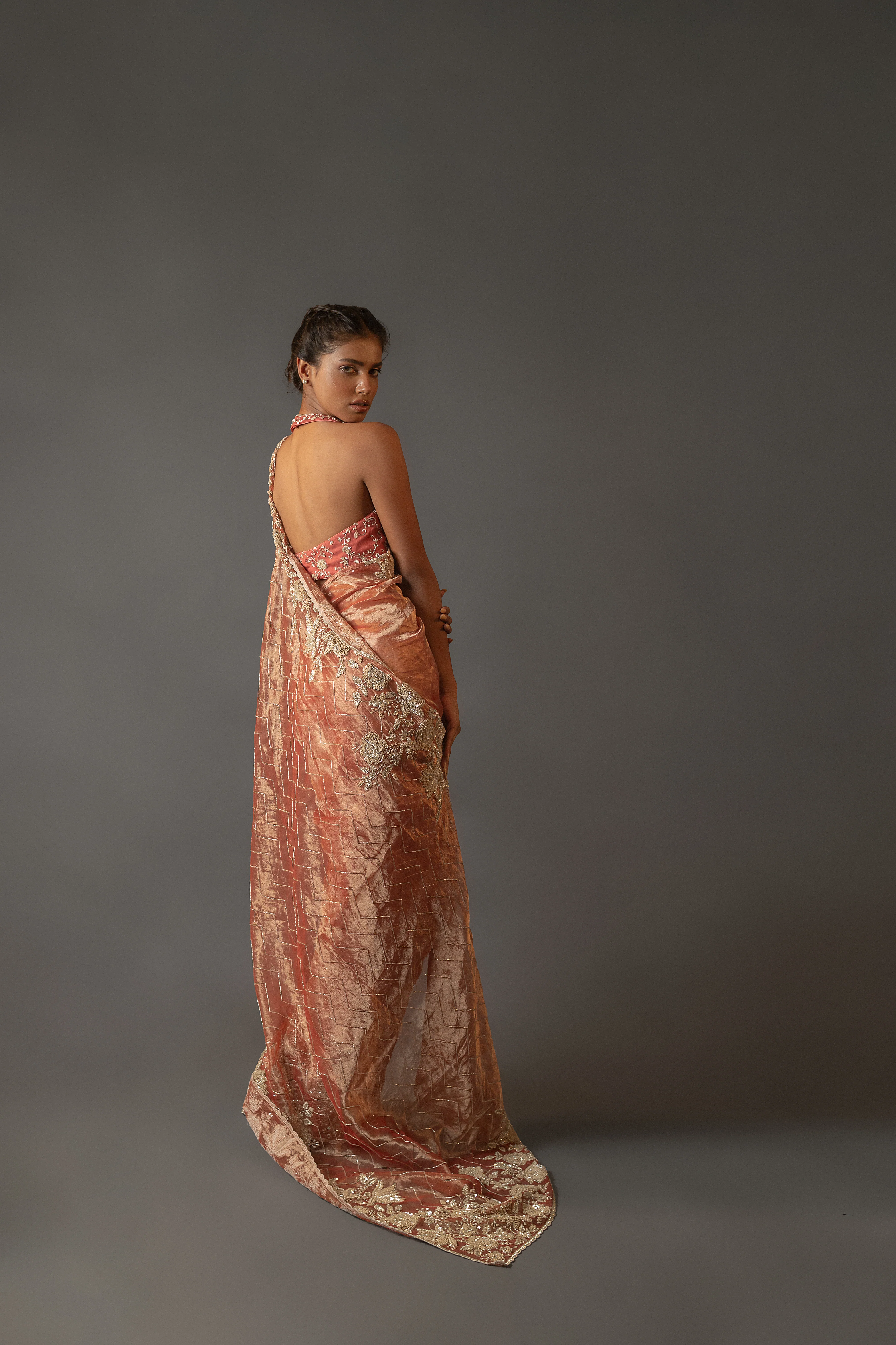Whispers of Glamour Saree - Image 3