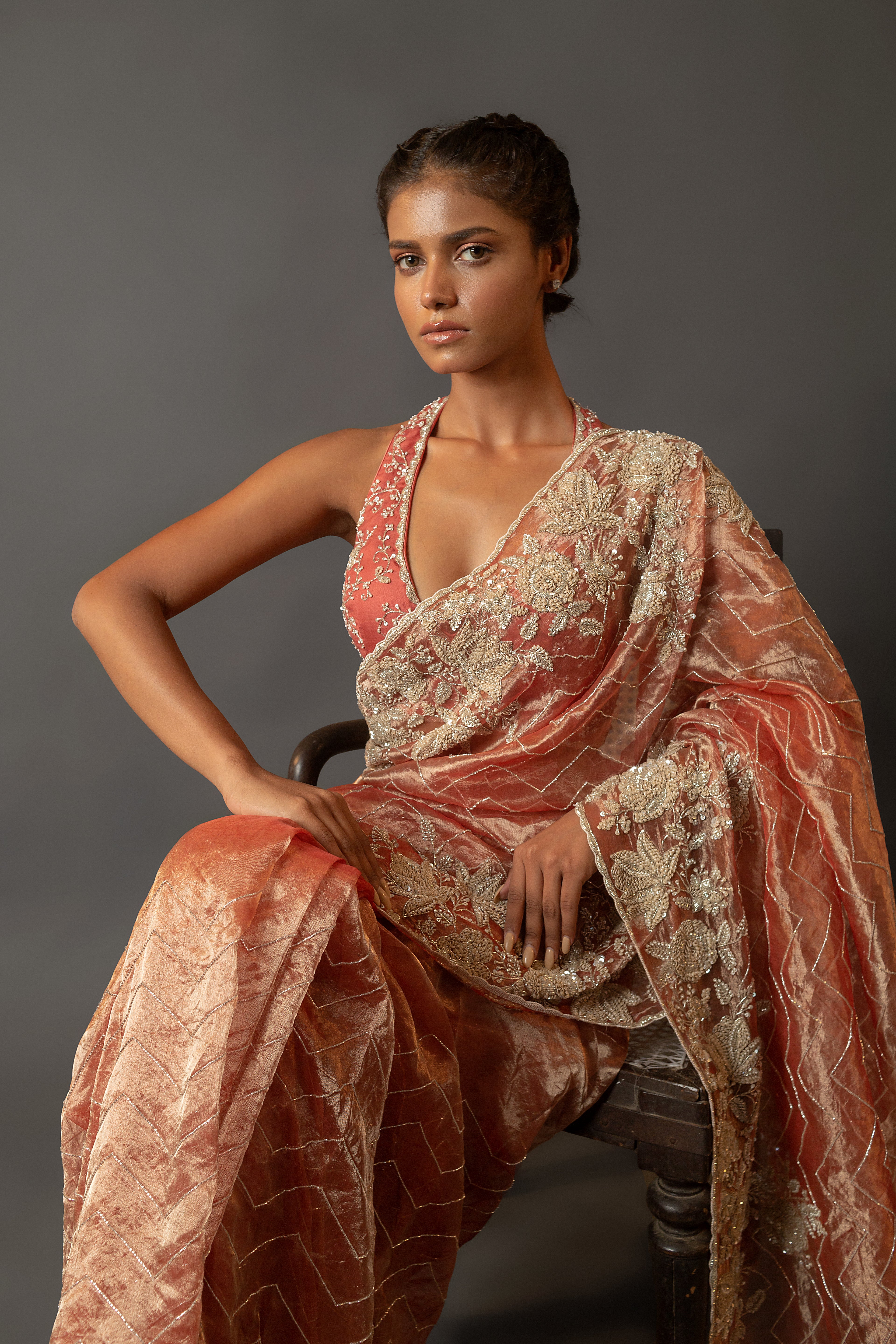 Whispers of Glamour Saree - Image 4