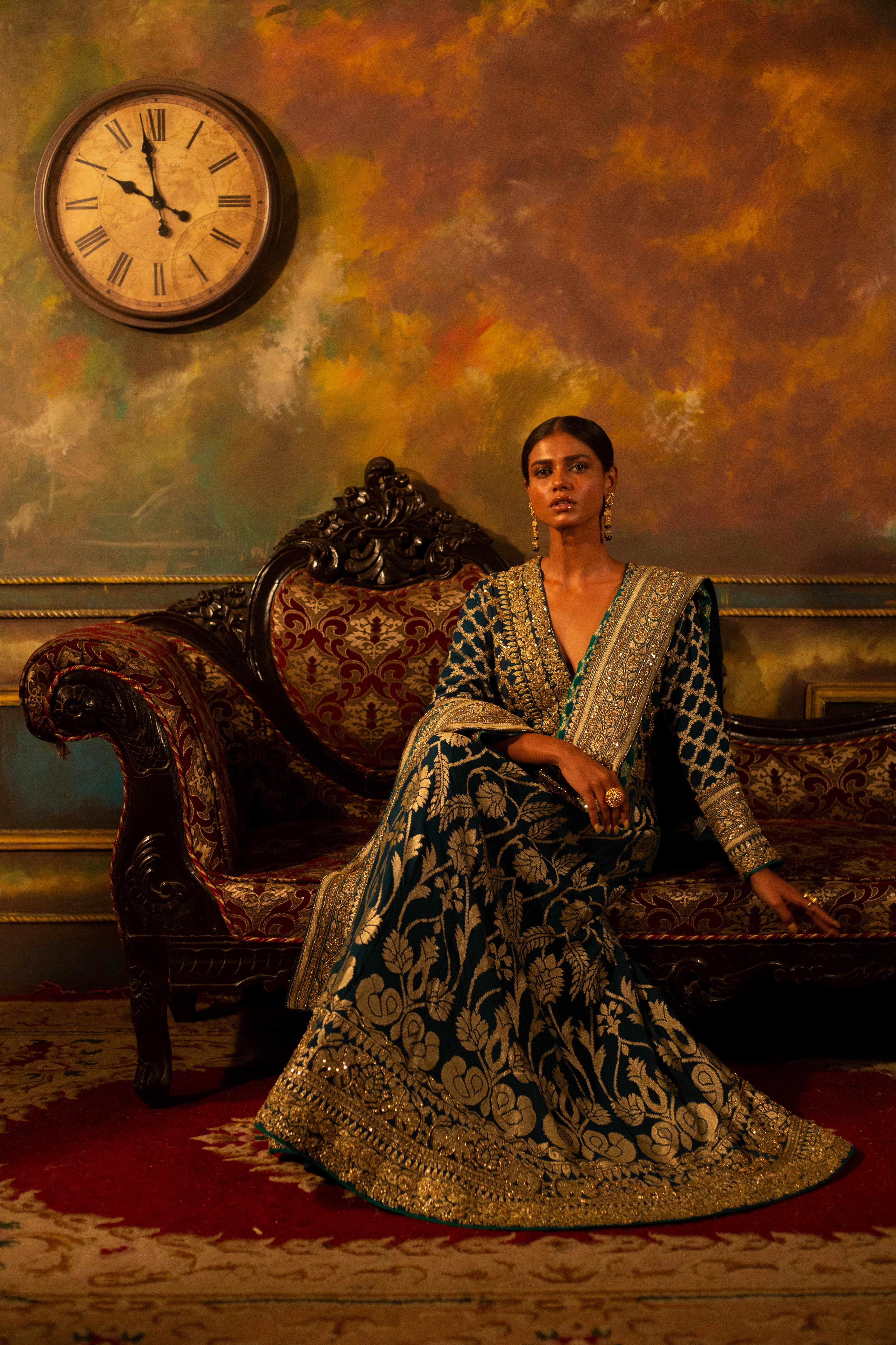 Enchanté Banarasi Sharara - Image 4