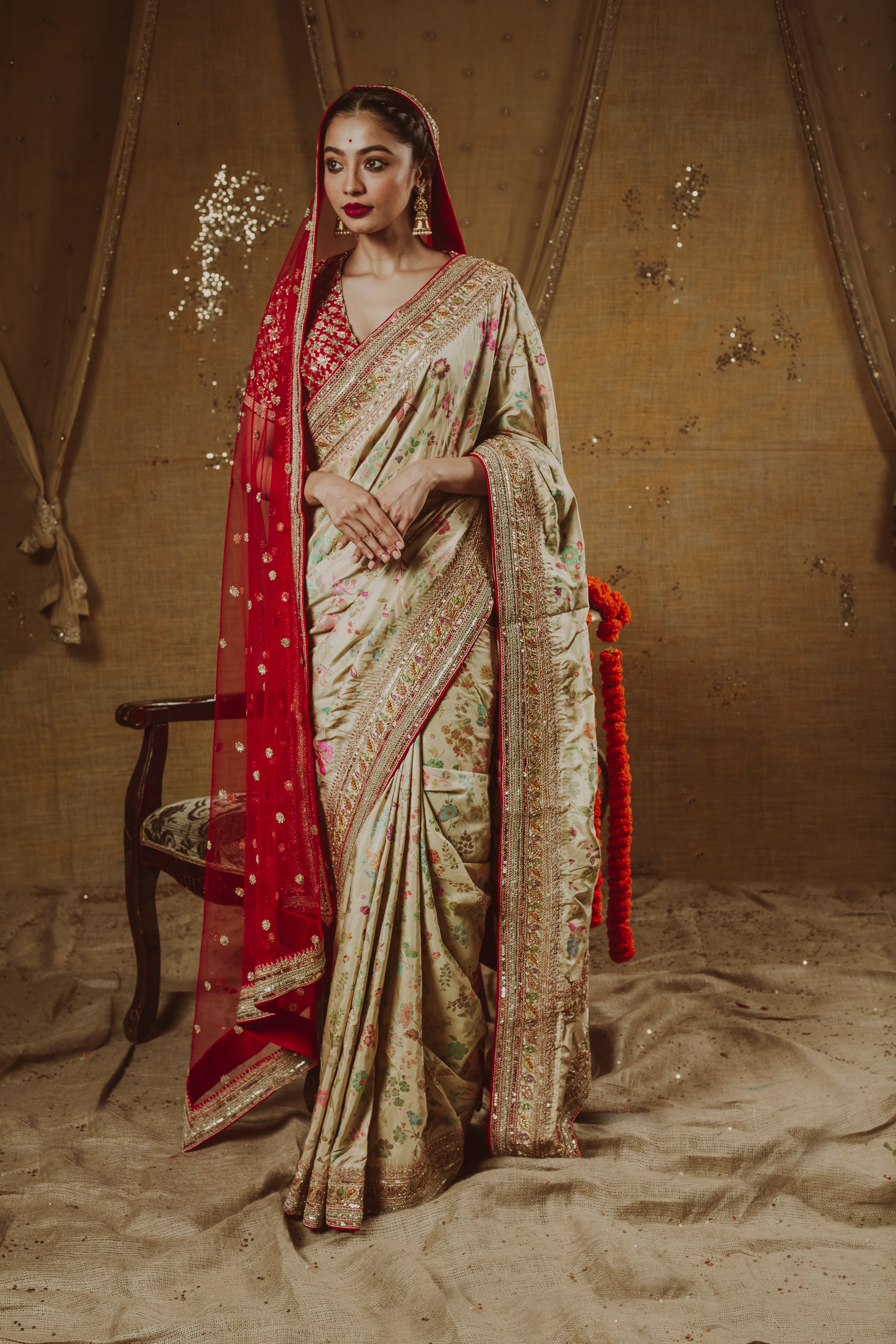 Enchanting Regal Saree - Image 3