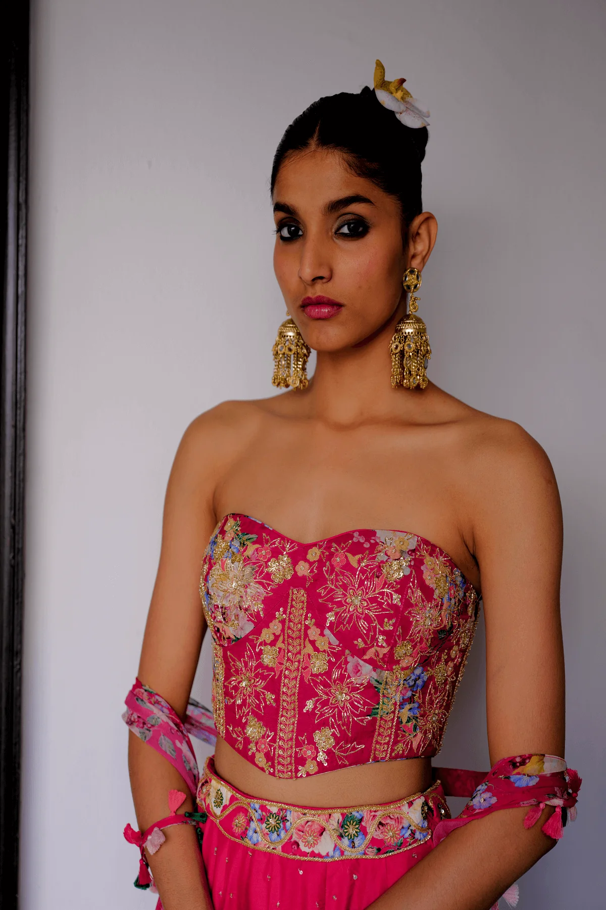 Fleur Luxe Lehenga - Image 4
