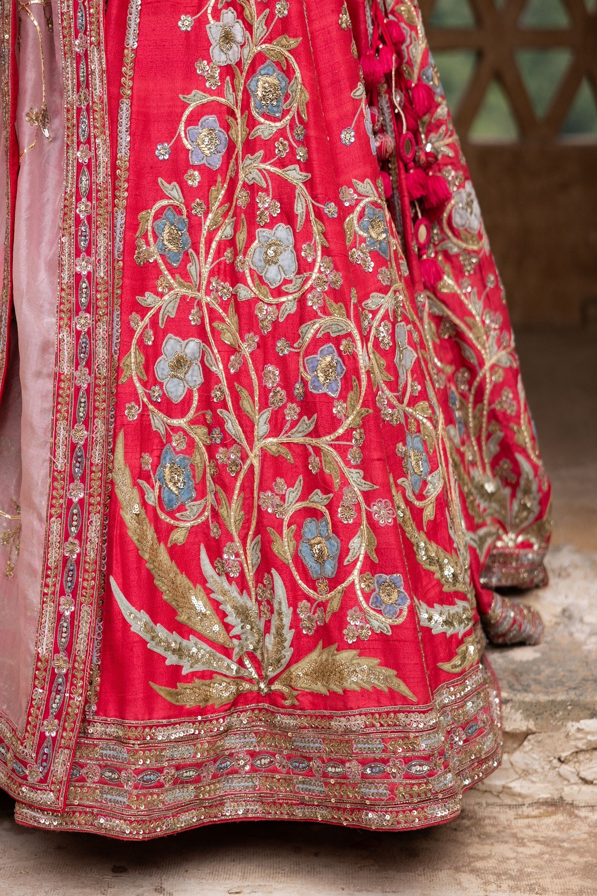 Floral Whispers Lehenga - Image 3