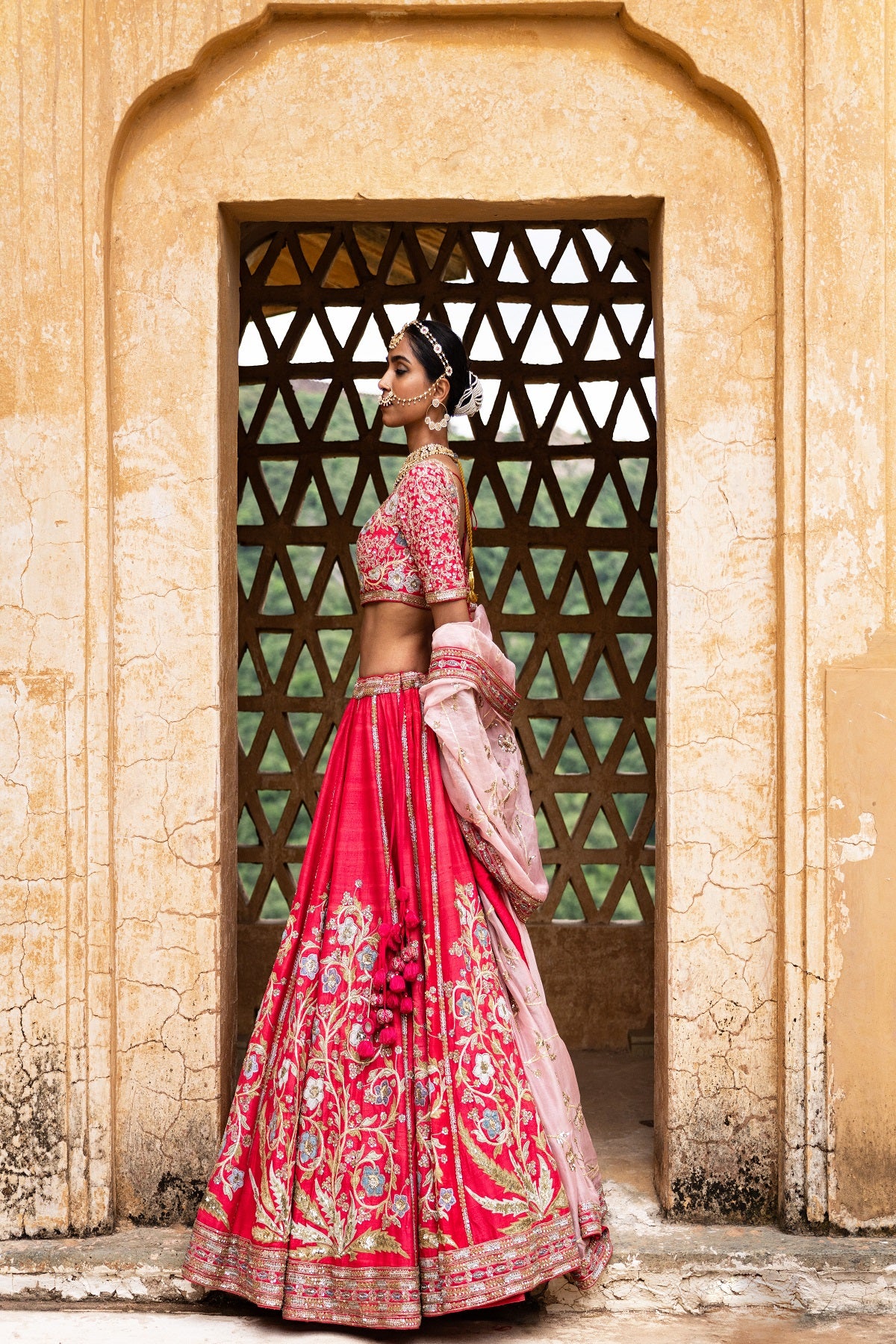 Floral Whispers Lehenga - Image 4