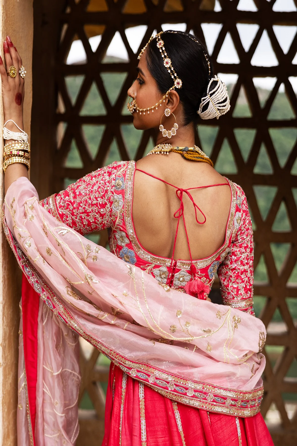 Floral Whispers Lehenga - Image 5