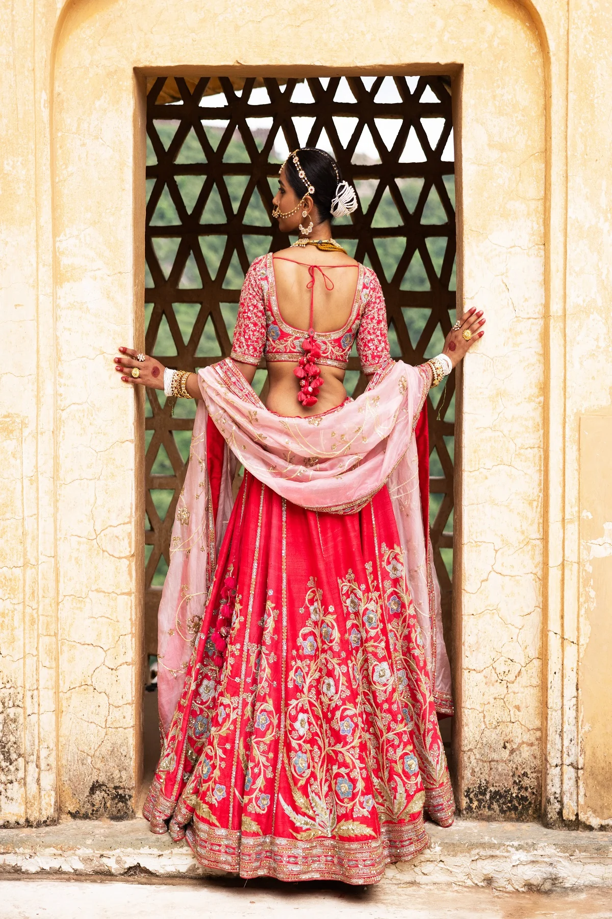 Floral Whispers Lehenga - Image 7