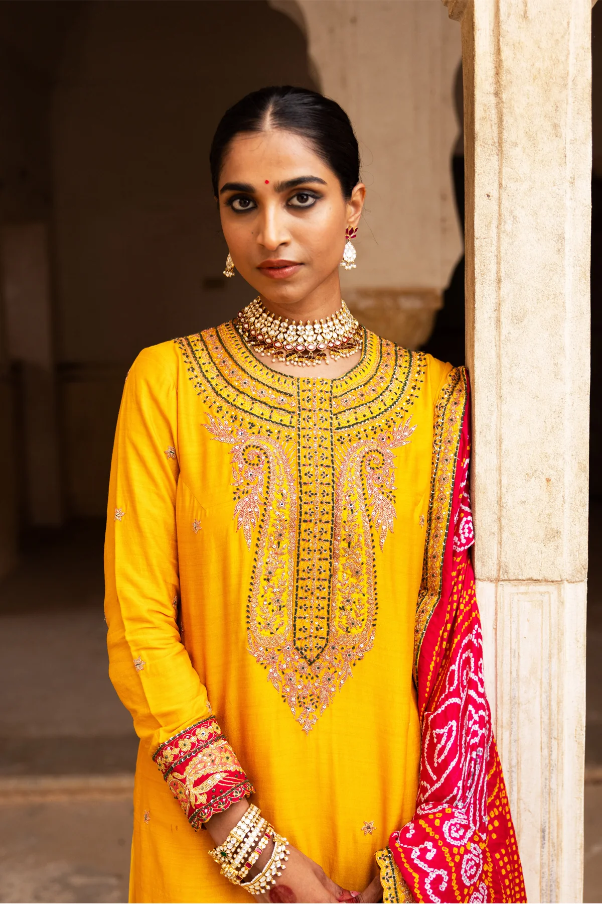 Haldi Bliss Sharara Set - Image 3