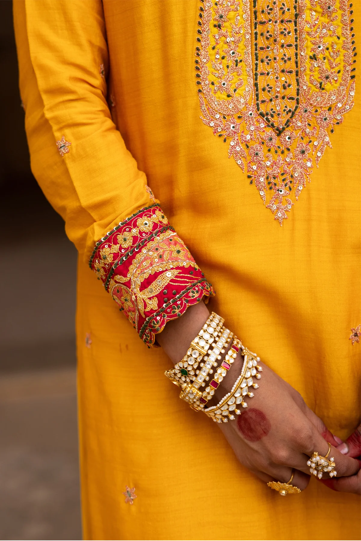 Haldi Bliss Sharara Set - Image 6