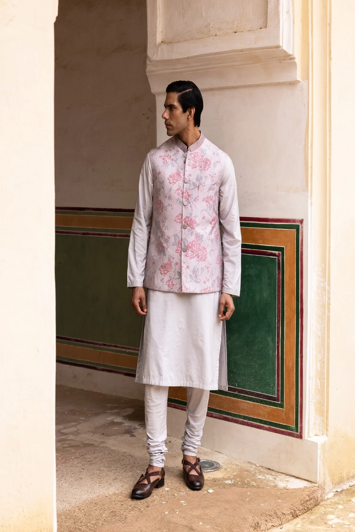 Imperial Silk Kurta Set - Image 3