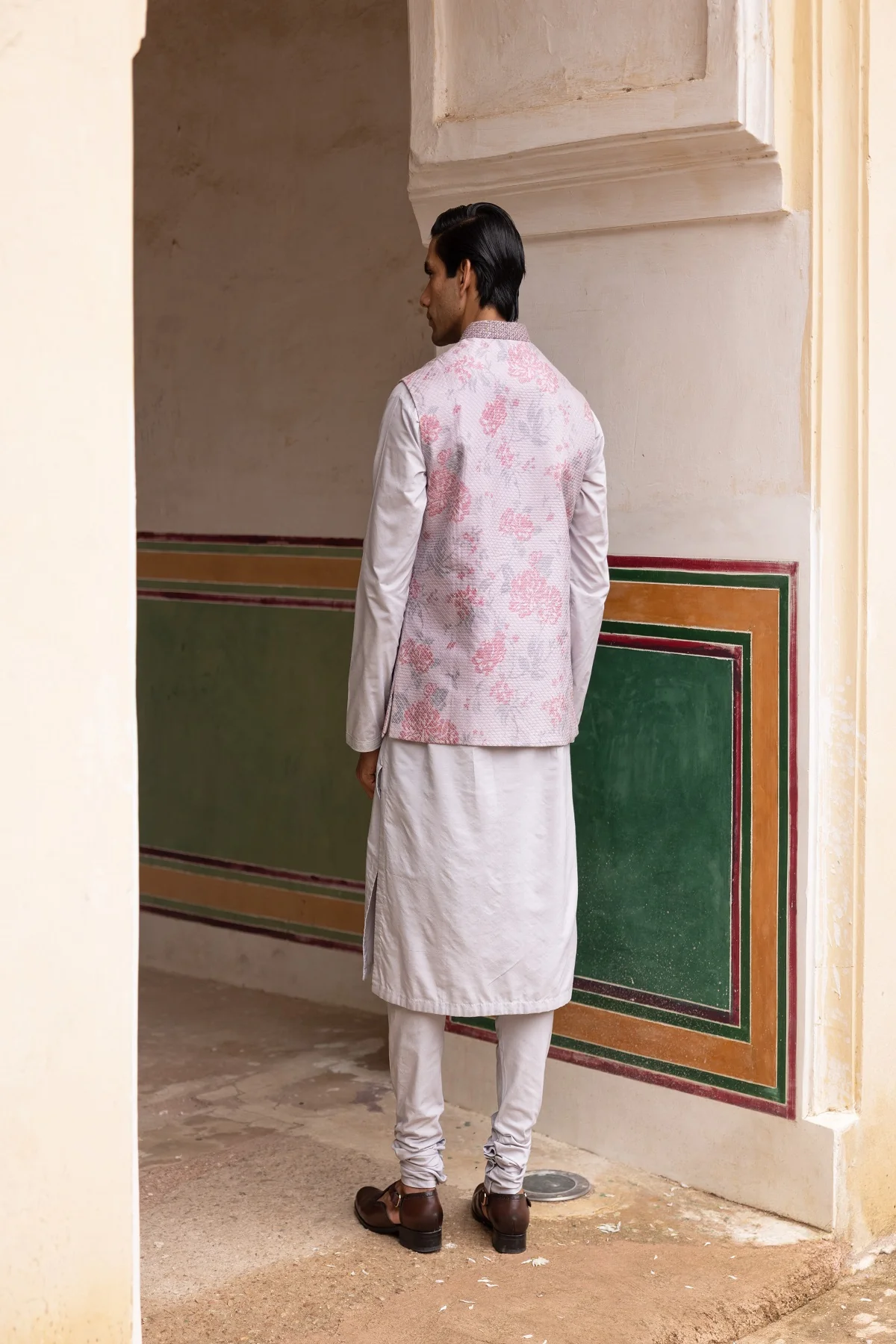 Imperial Silk Kurta Set - Image 4