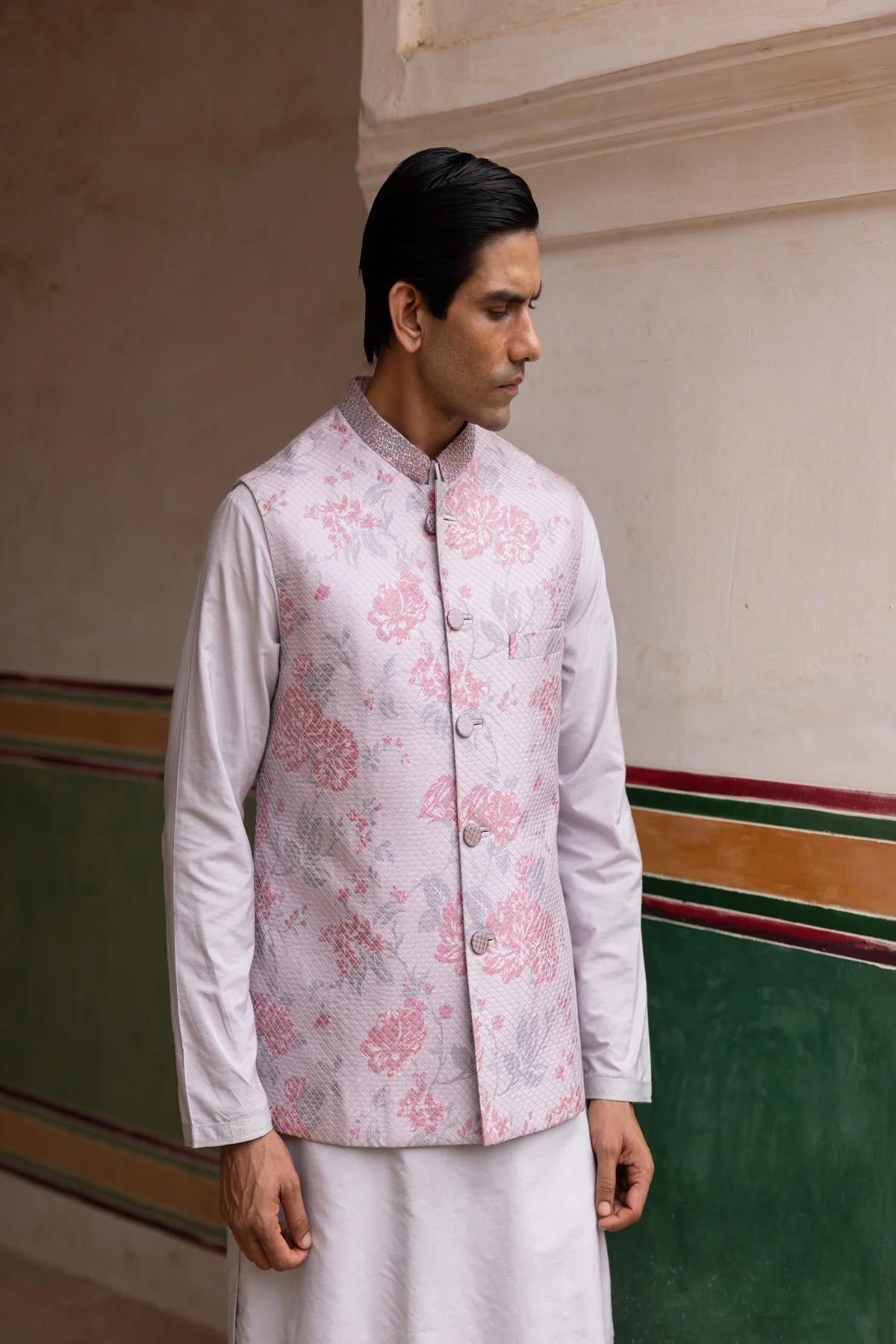 Imperial Silk Kurta Set - Image 5