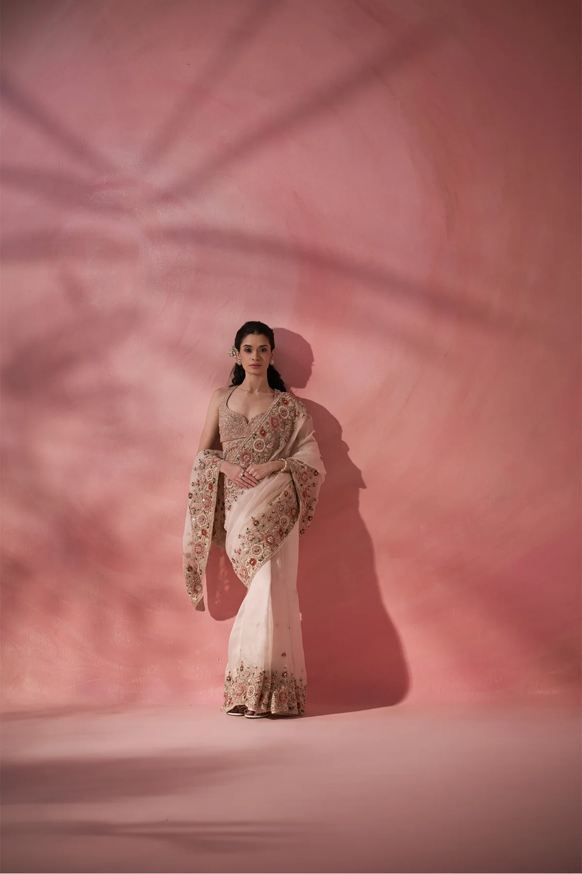 Liora Organza Saree - Image 3