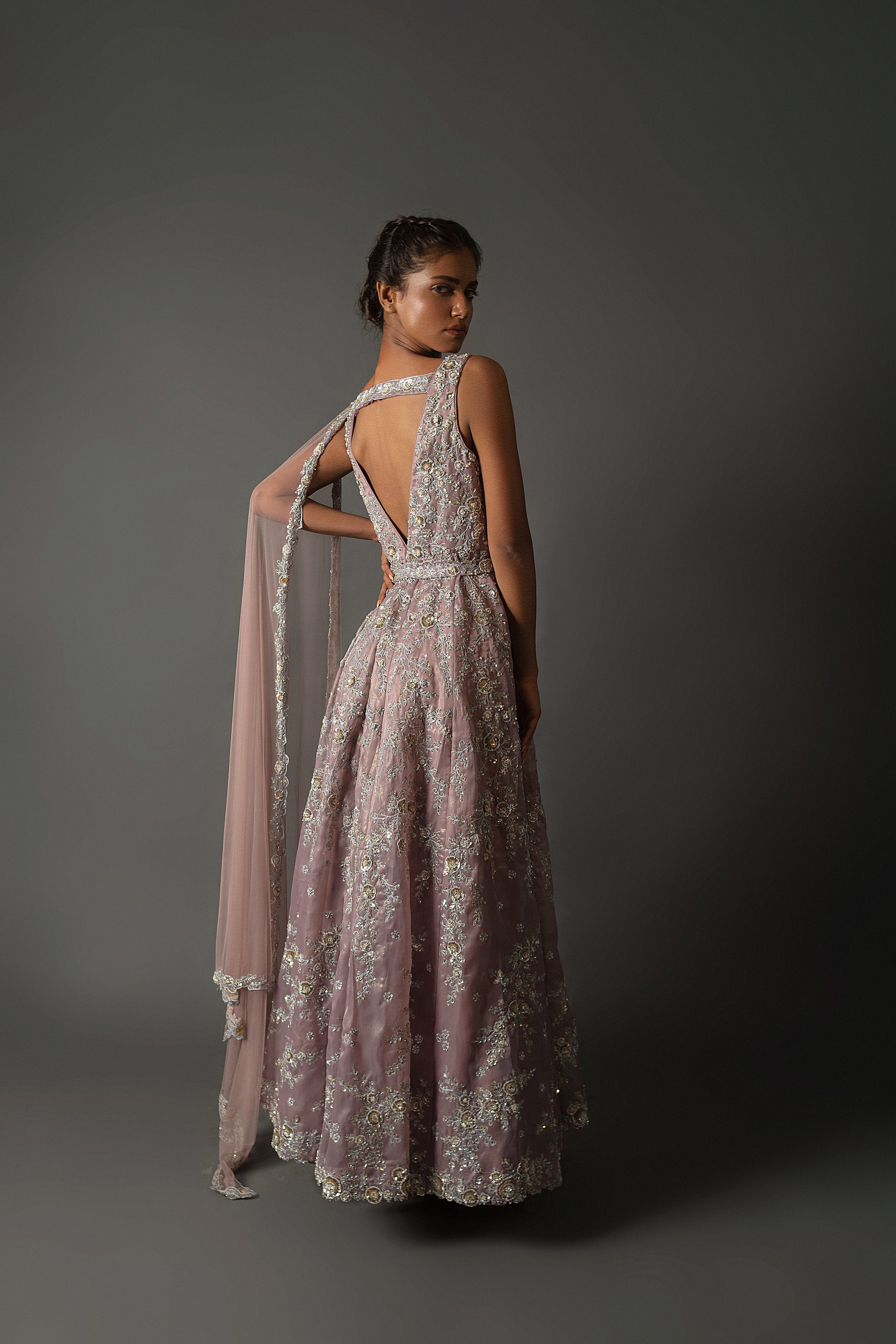 Luminous Cascade Gown - Image 4