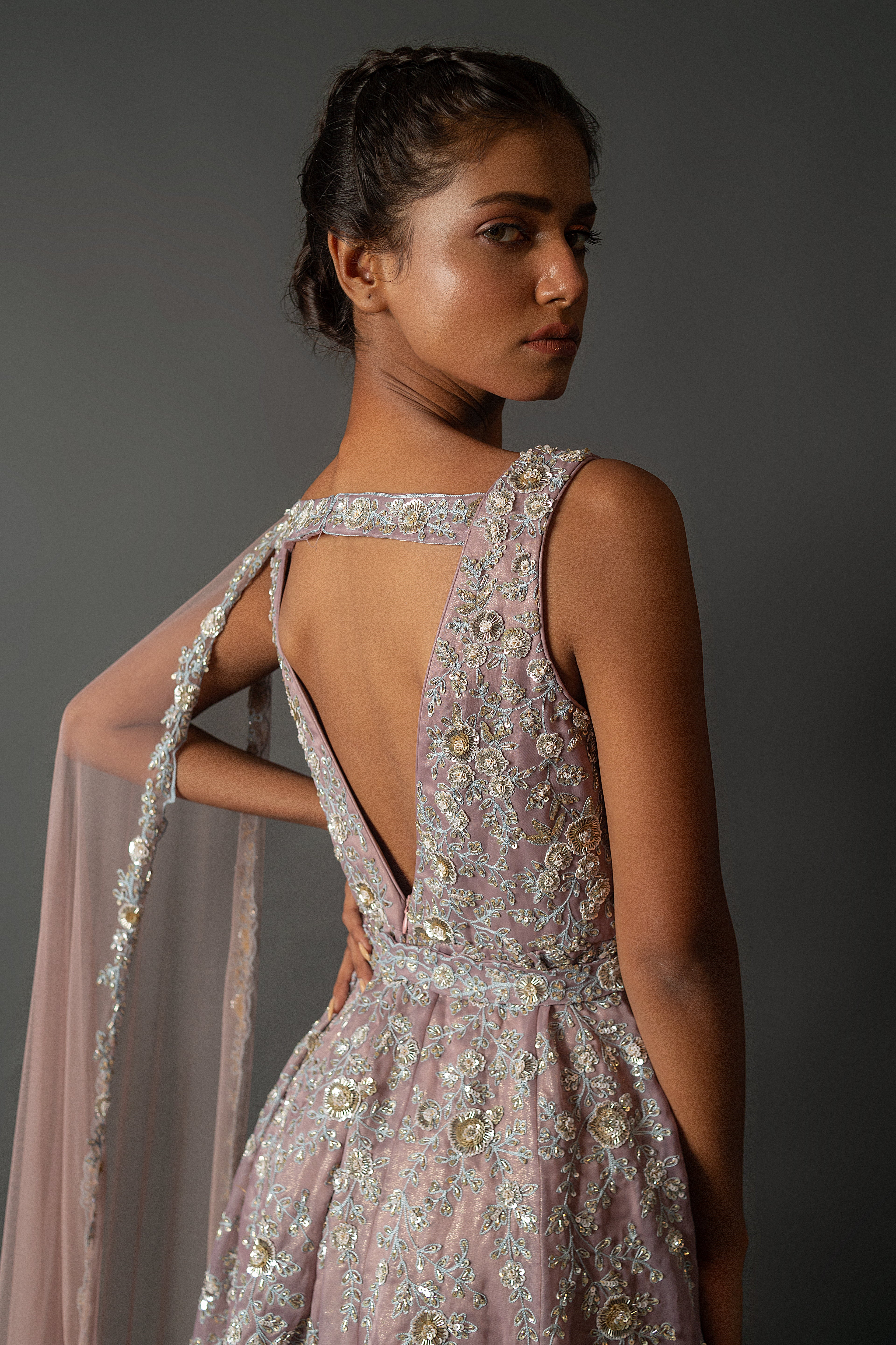 Luminous Cascade Gown - Image 5