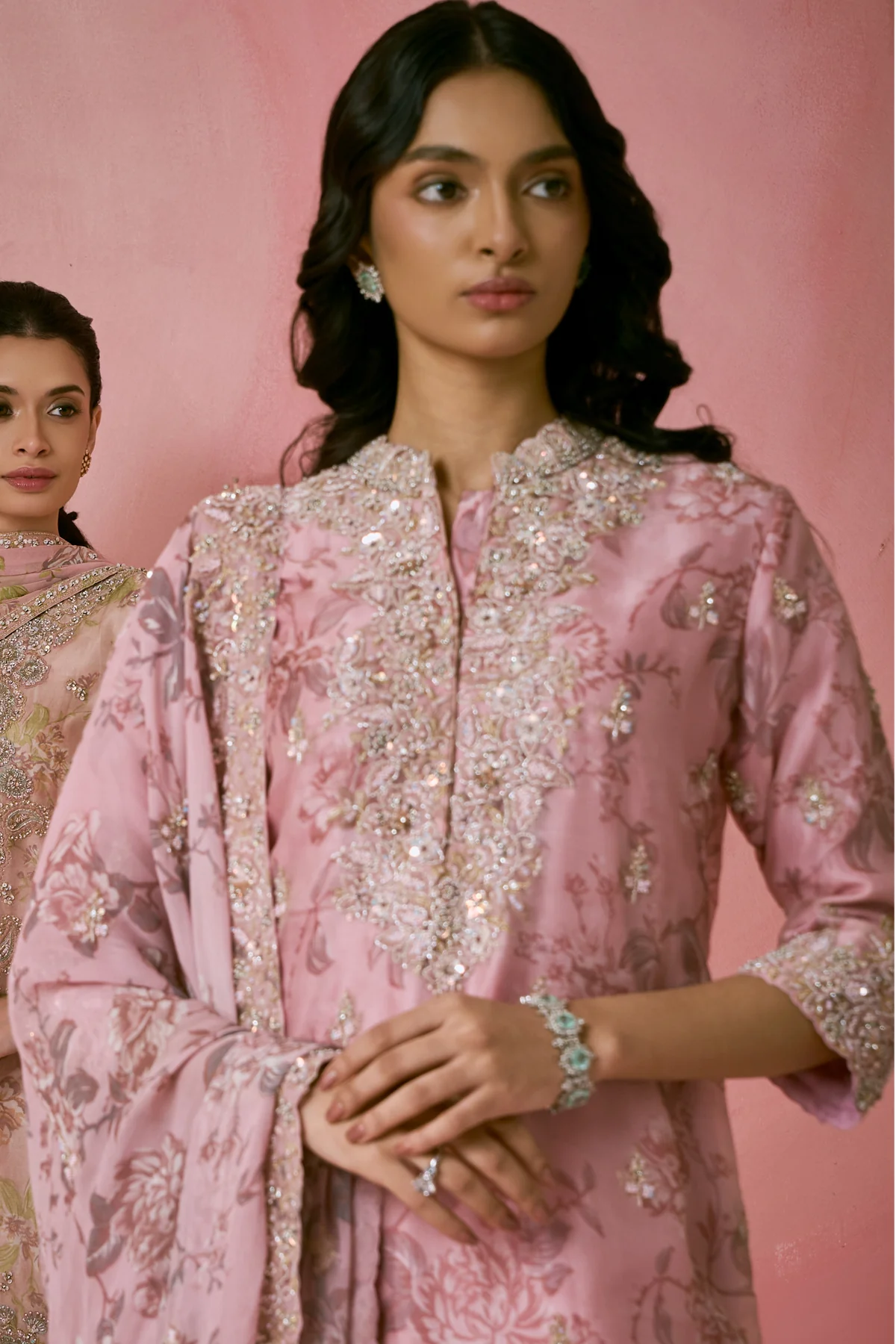 Mystic Garnet Sharara Set - Image 3