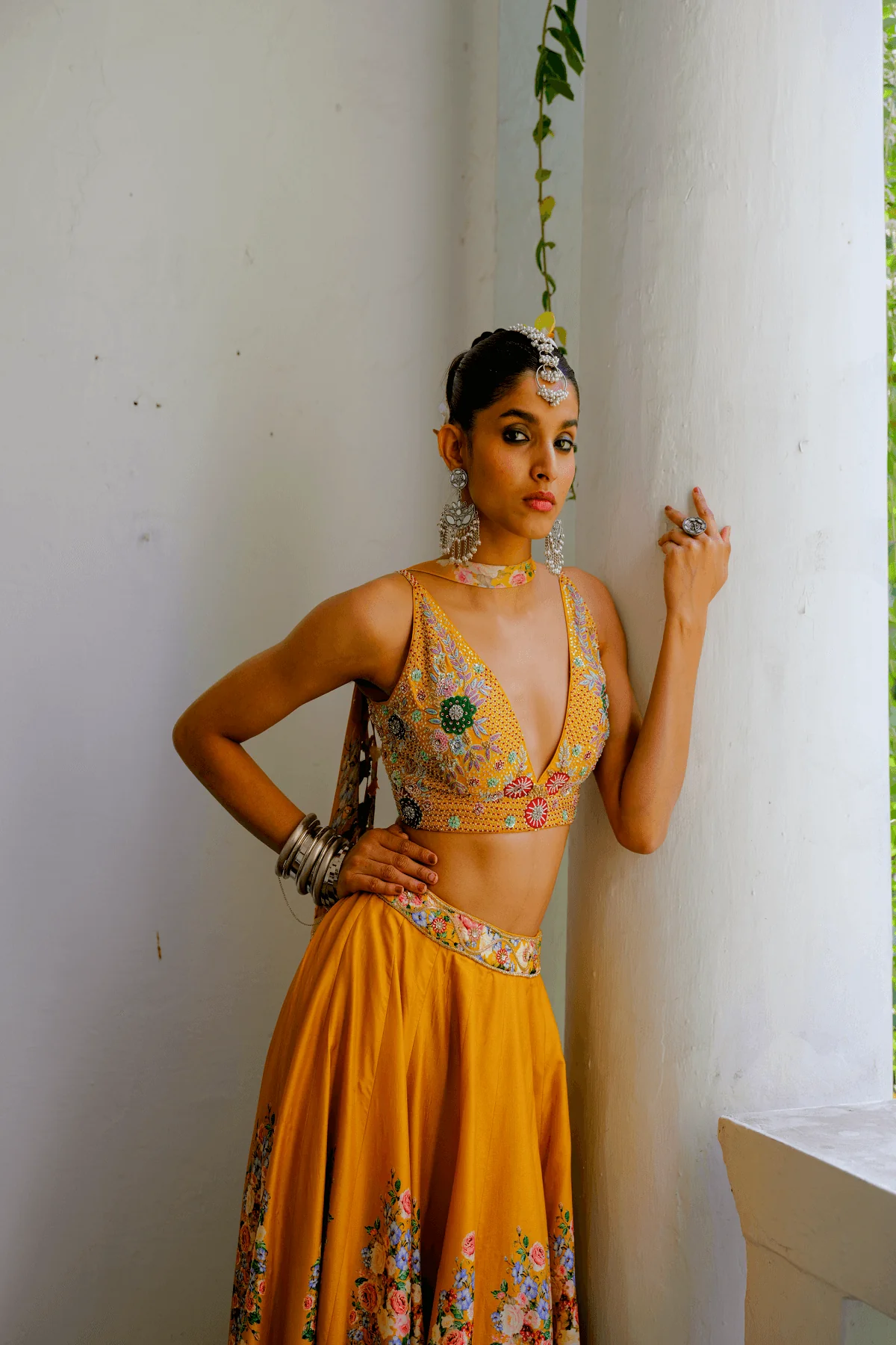 Odette Veil Lehenga - Image 2
