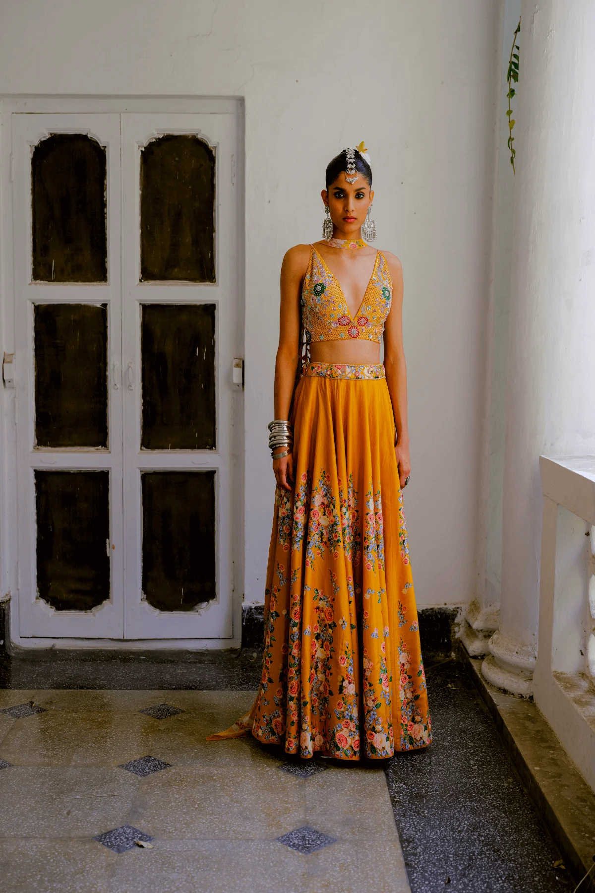 Odette Veil Lehenga - Image 3