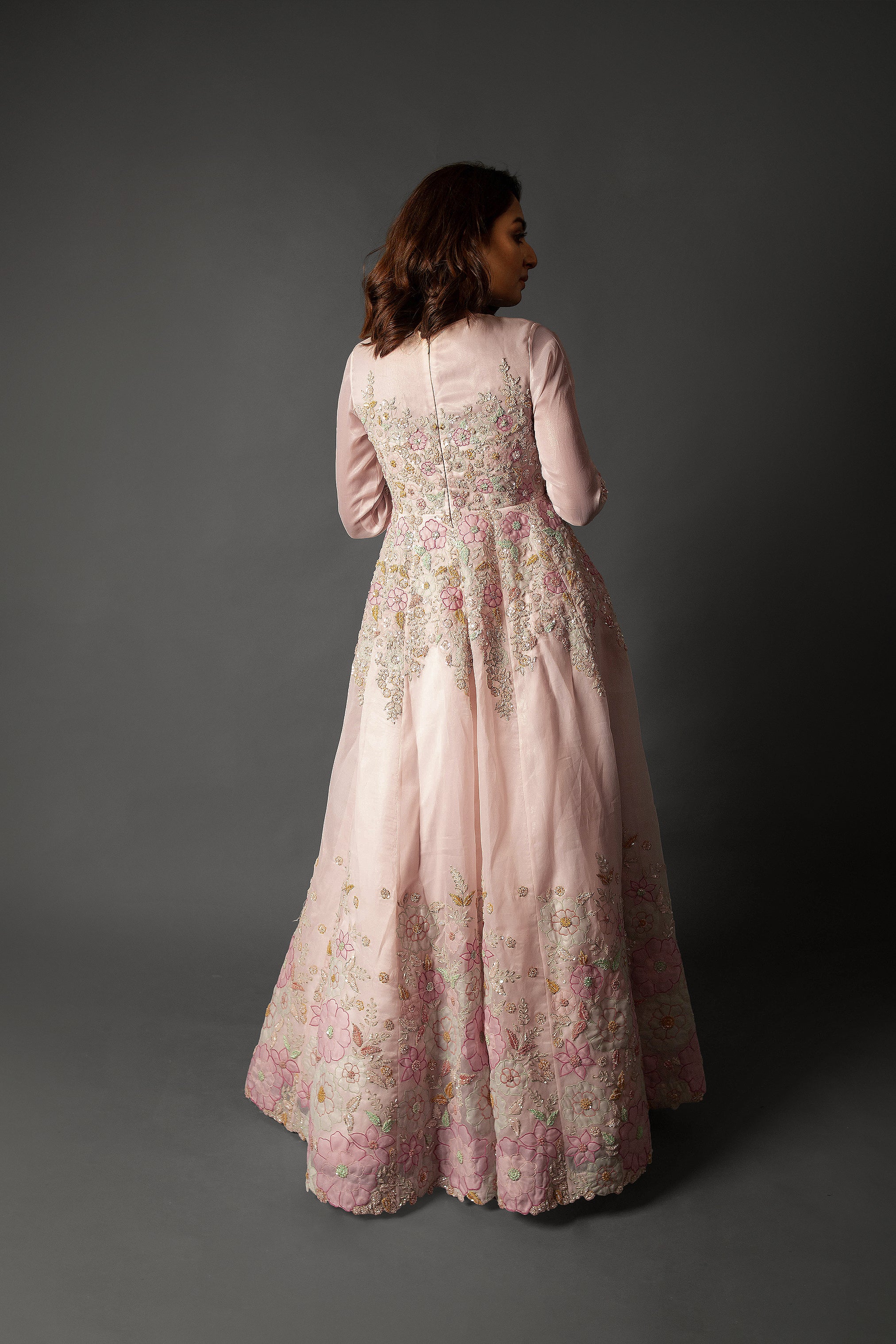 Peach Bloom Elysium Gown - Image 4