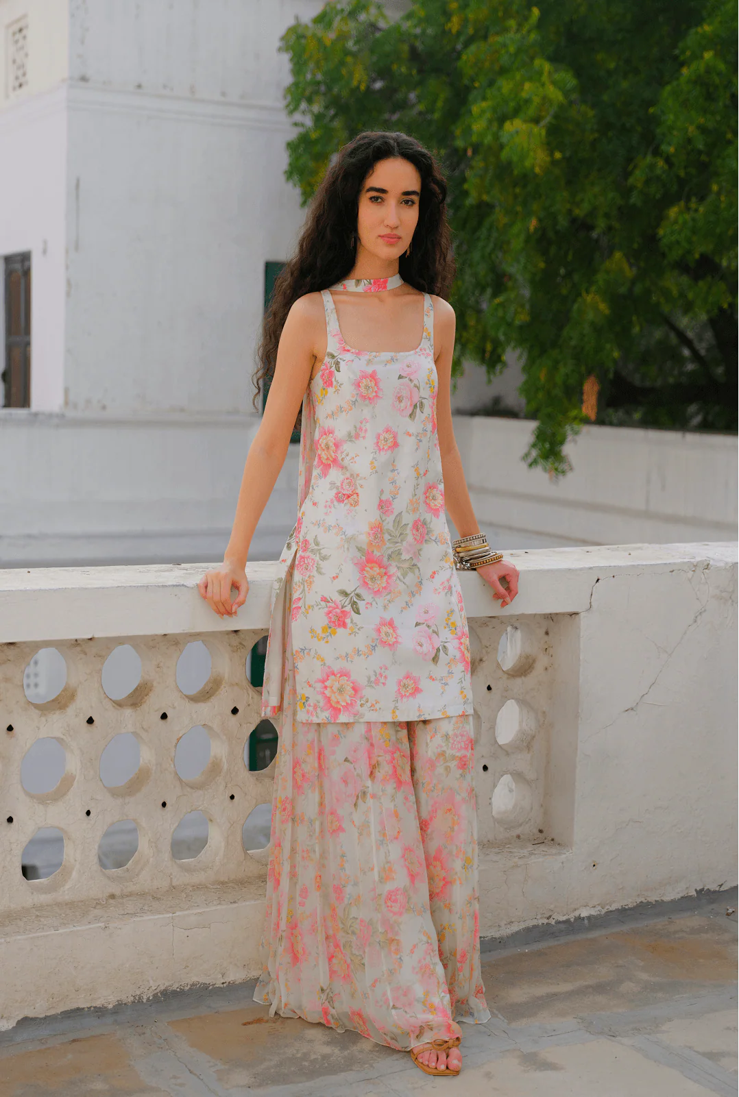 Rococo Sharara Set with Dupatta