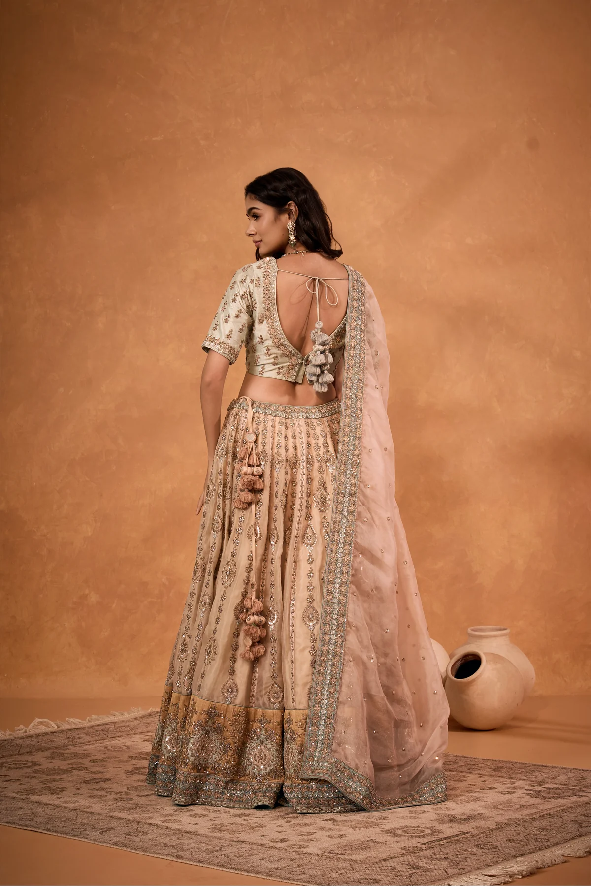 Roseate Charm Lehenga - Image 5