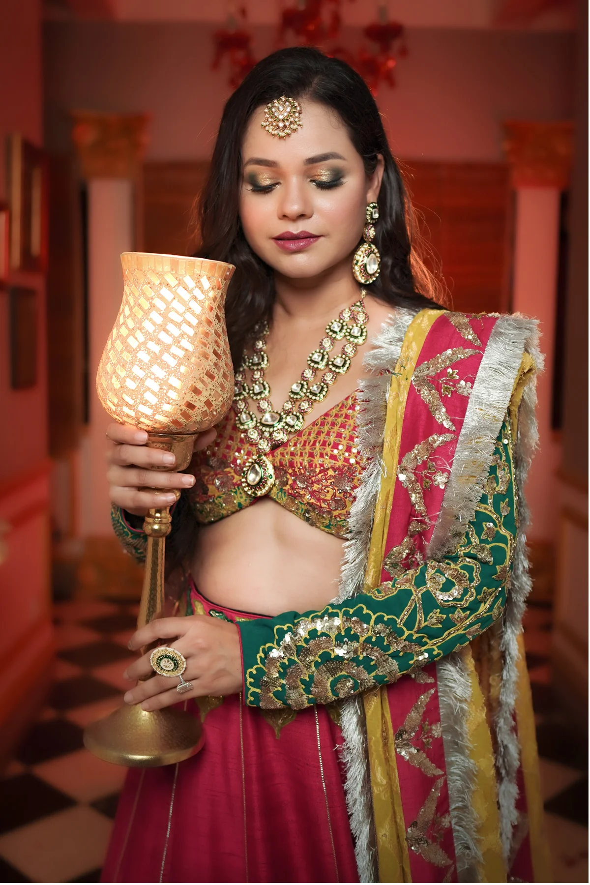 Royal Banarasi Bridal Lehenga - Image 3
