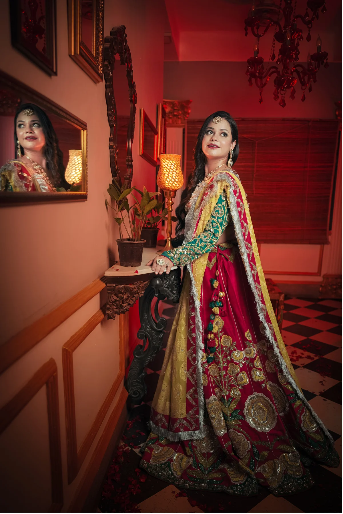 Royal Banarasi Bridal Lehenga - Image 4