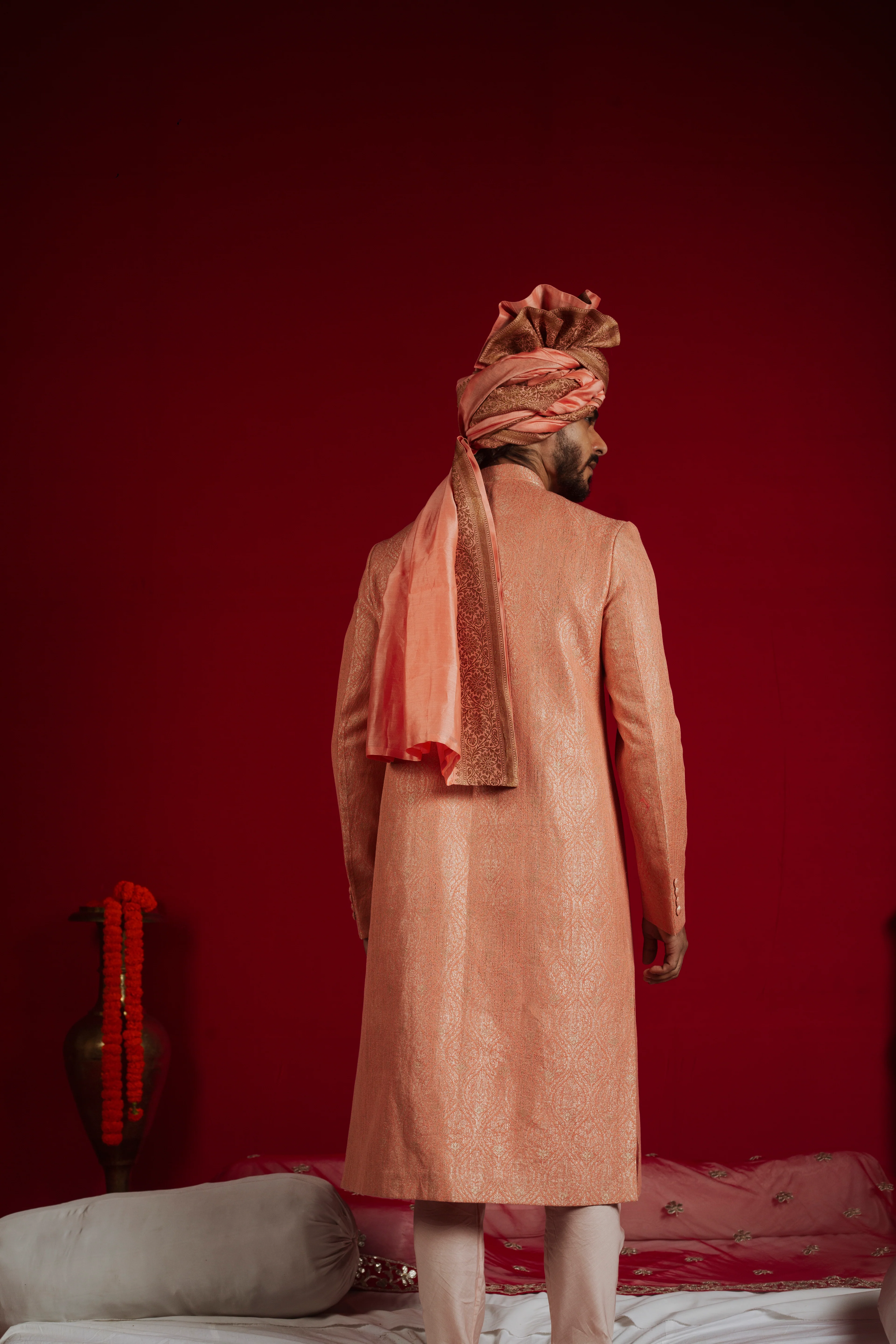 Ruby Radiance Sherwani - Image 3