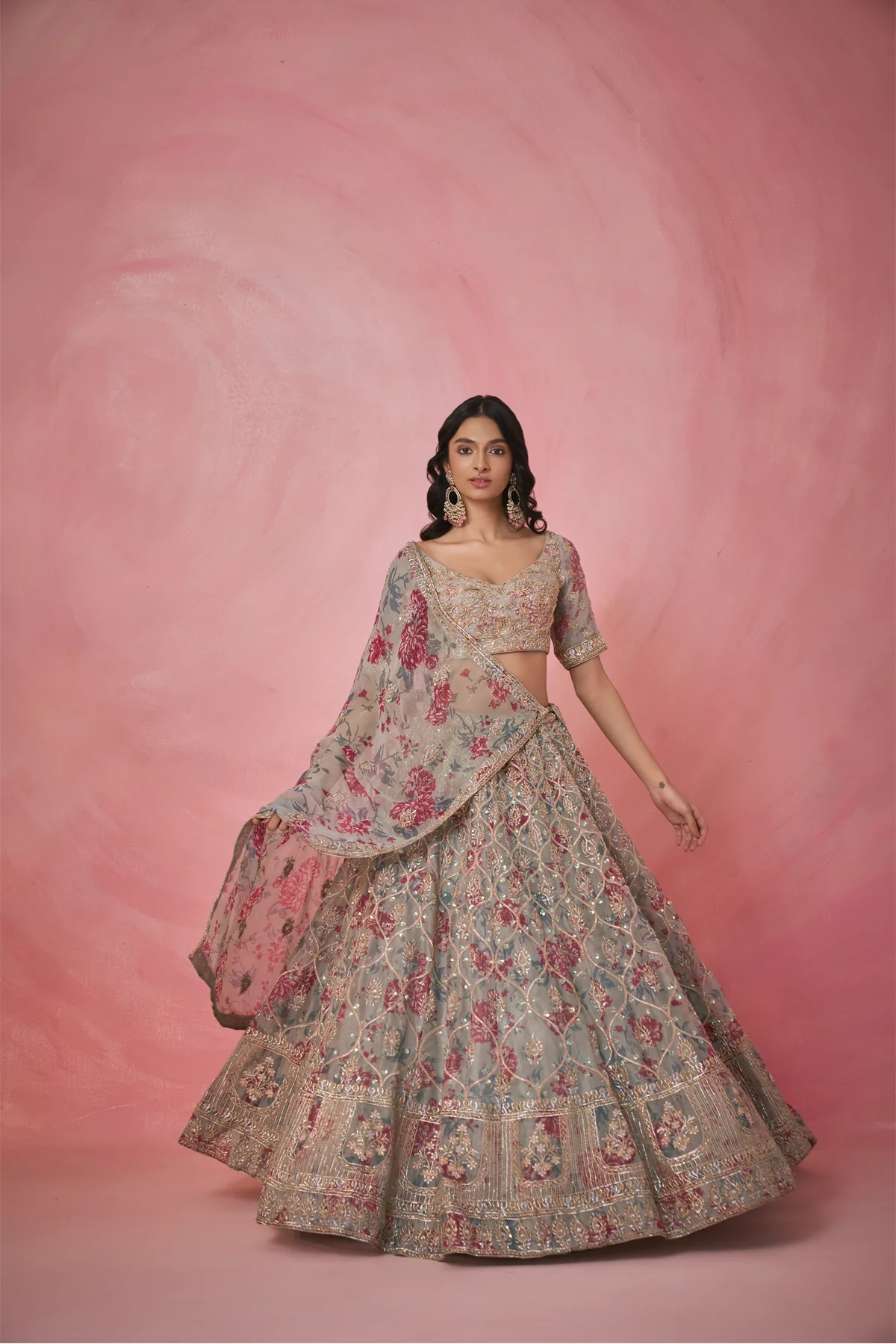 Serene Whispers Lehenga