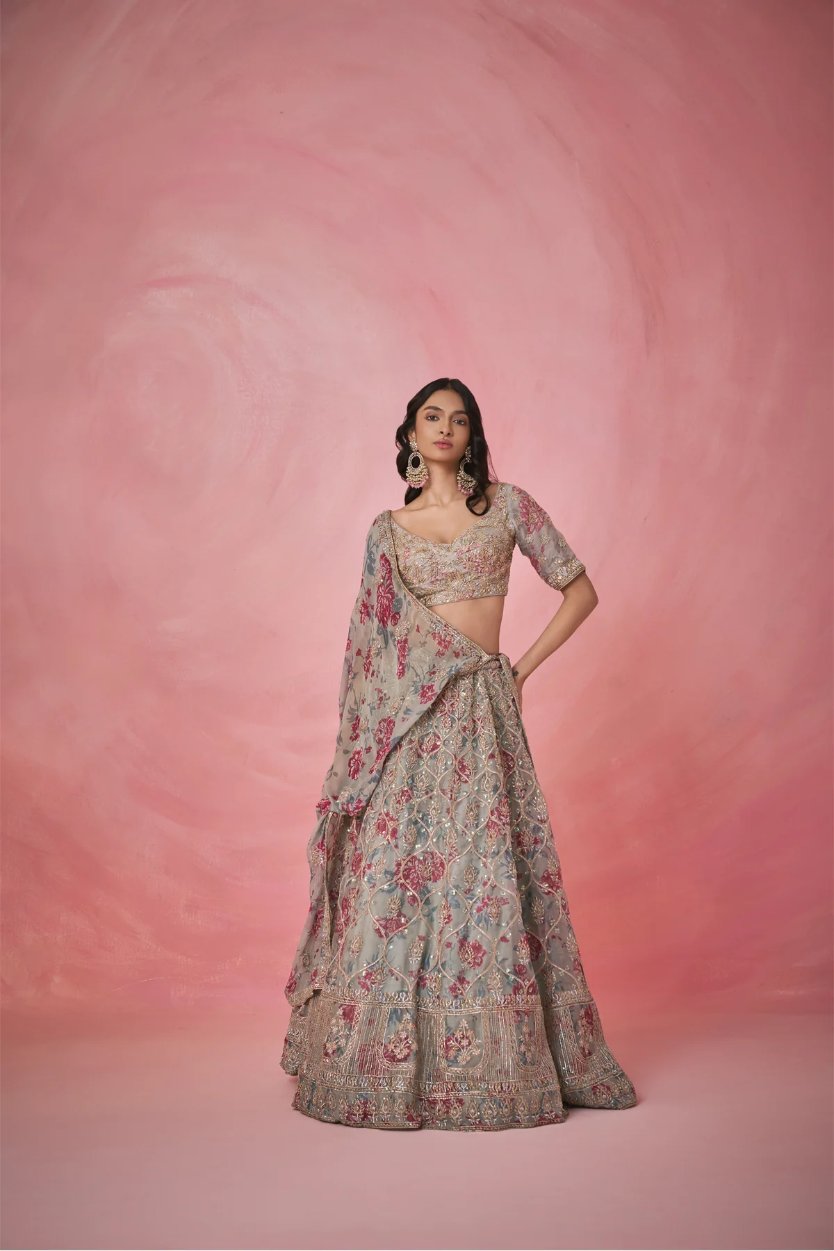 Serene Whispers Lehenga - Image 3