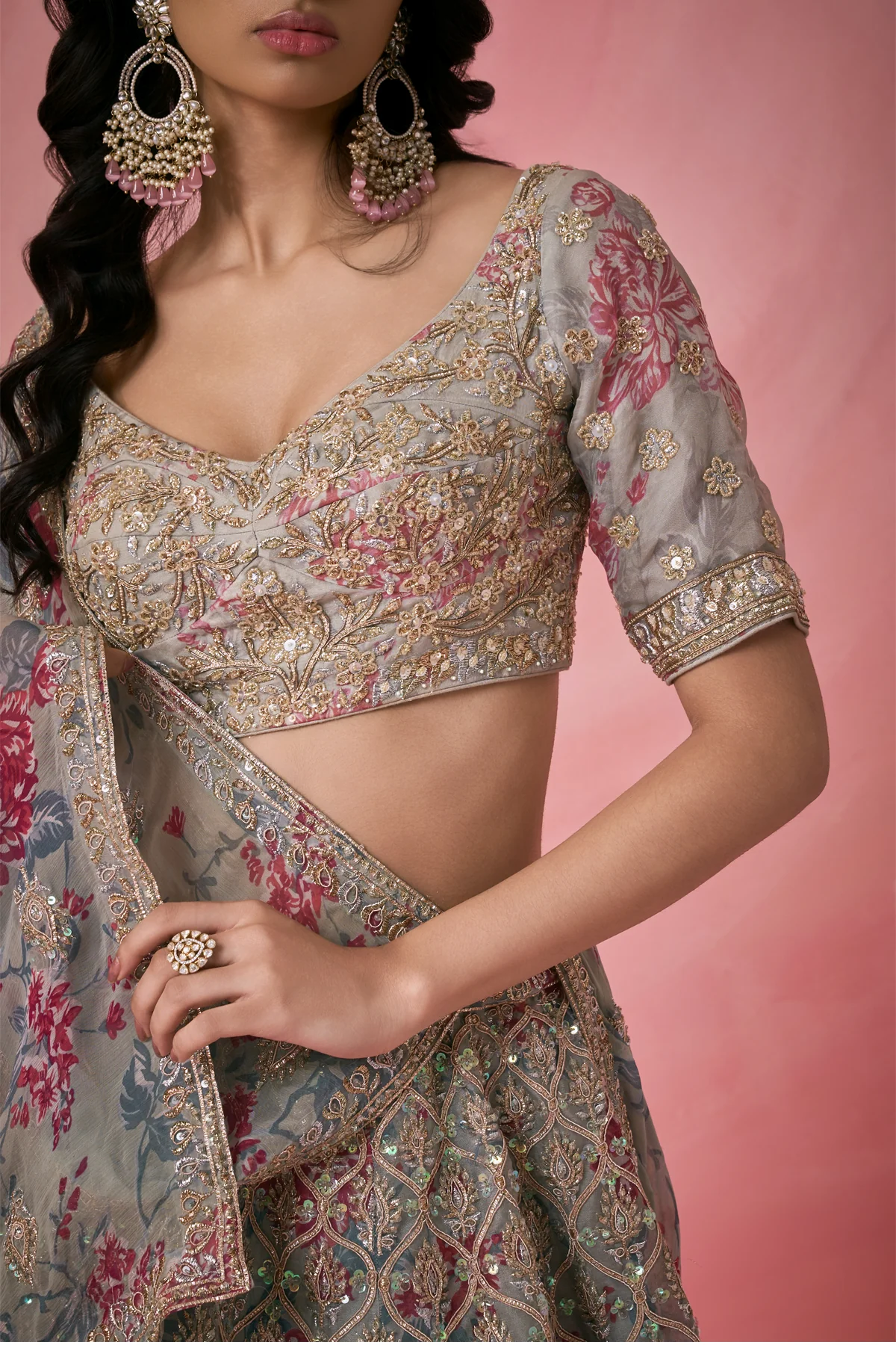 Serene Whispers Lehenga - Image 4
