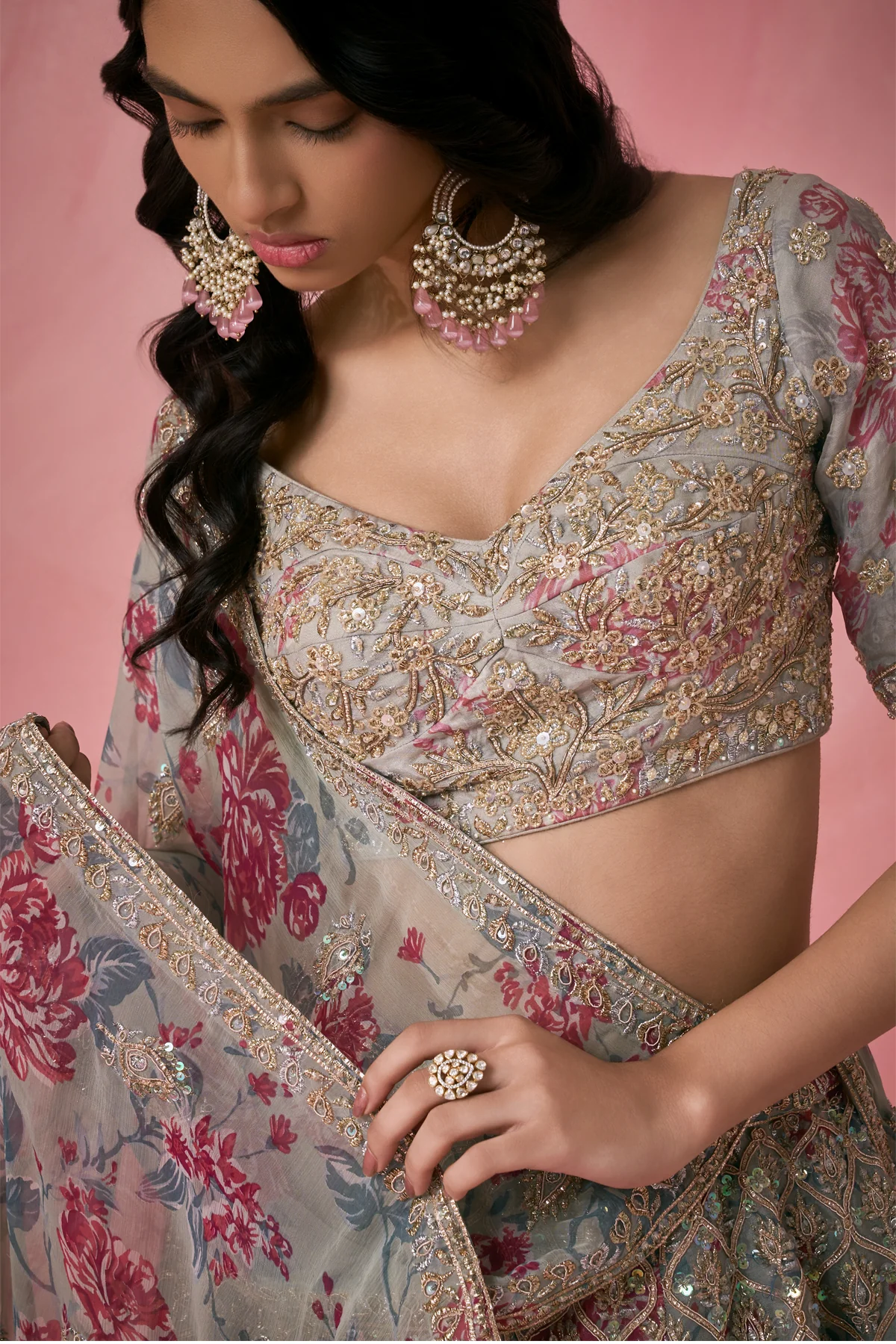 Serene Whispers Lehenga - Image 5